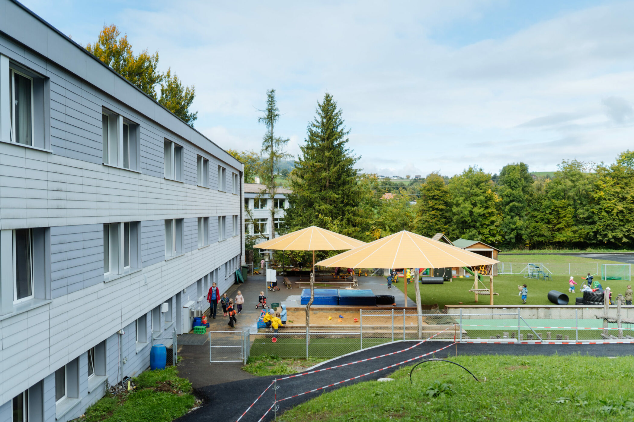 primary building on zug campus