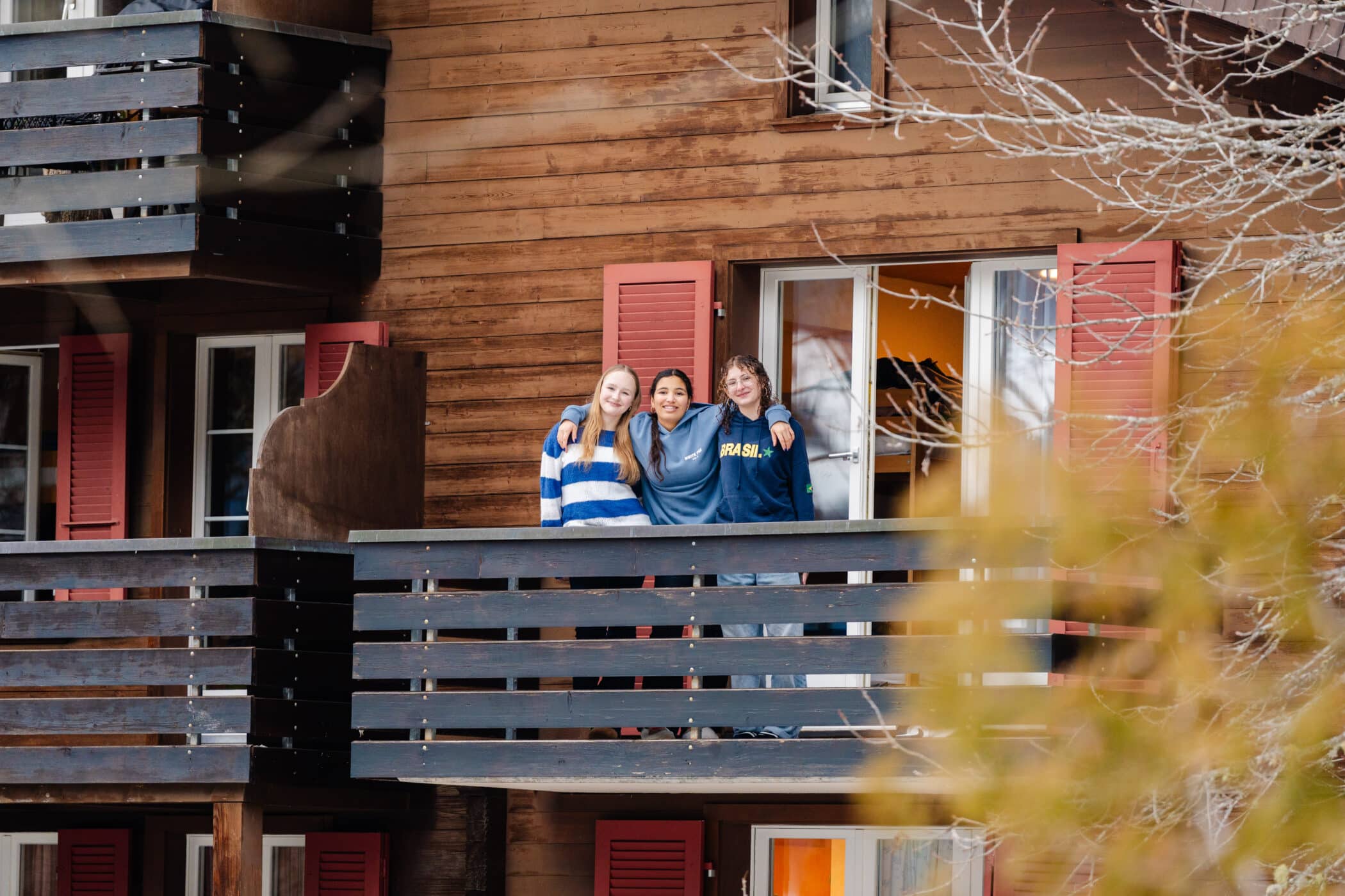balcony chalet bergheim