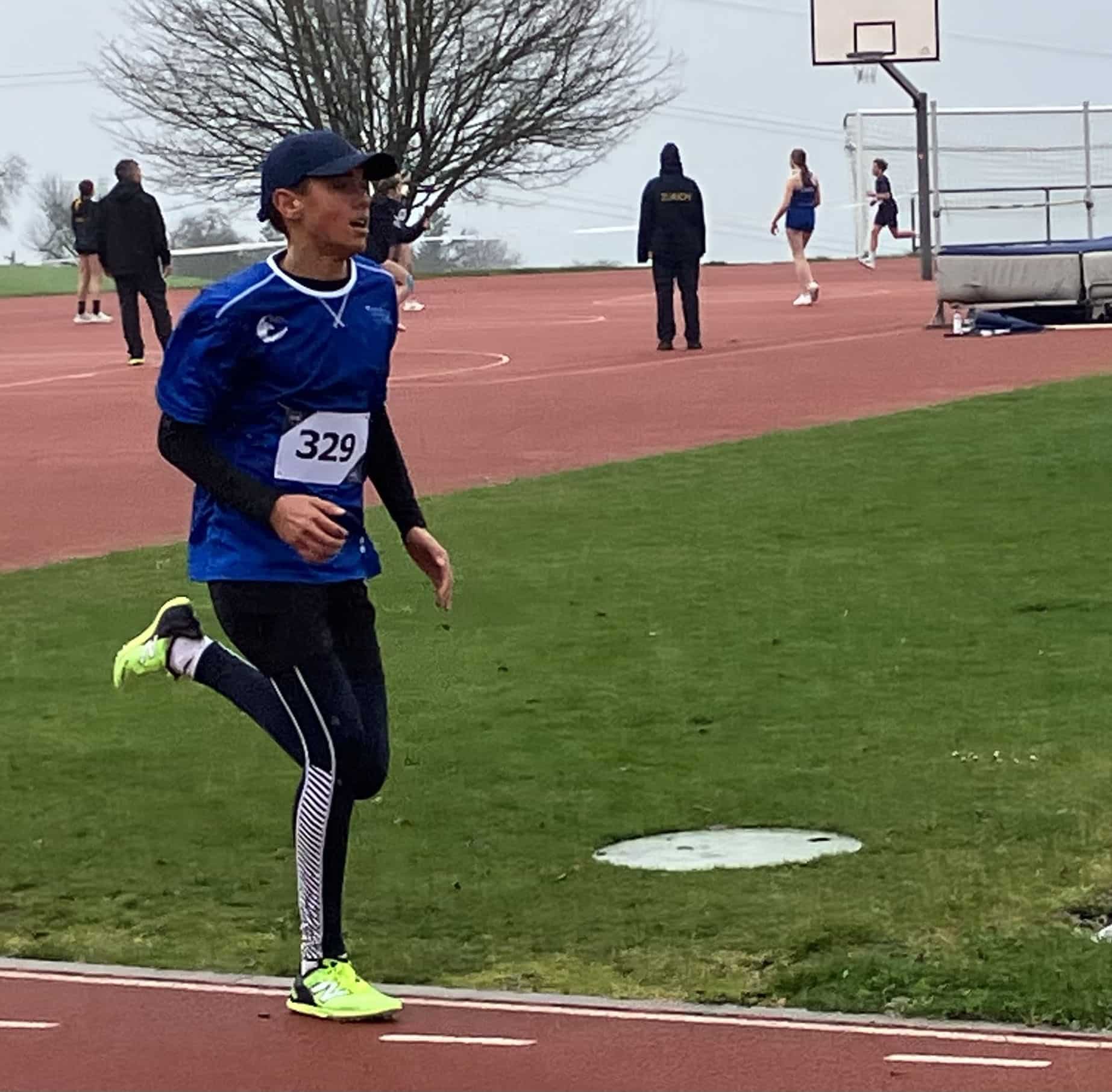 ISZL High School student running