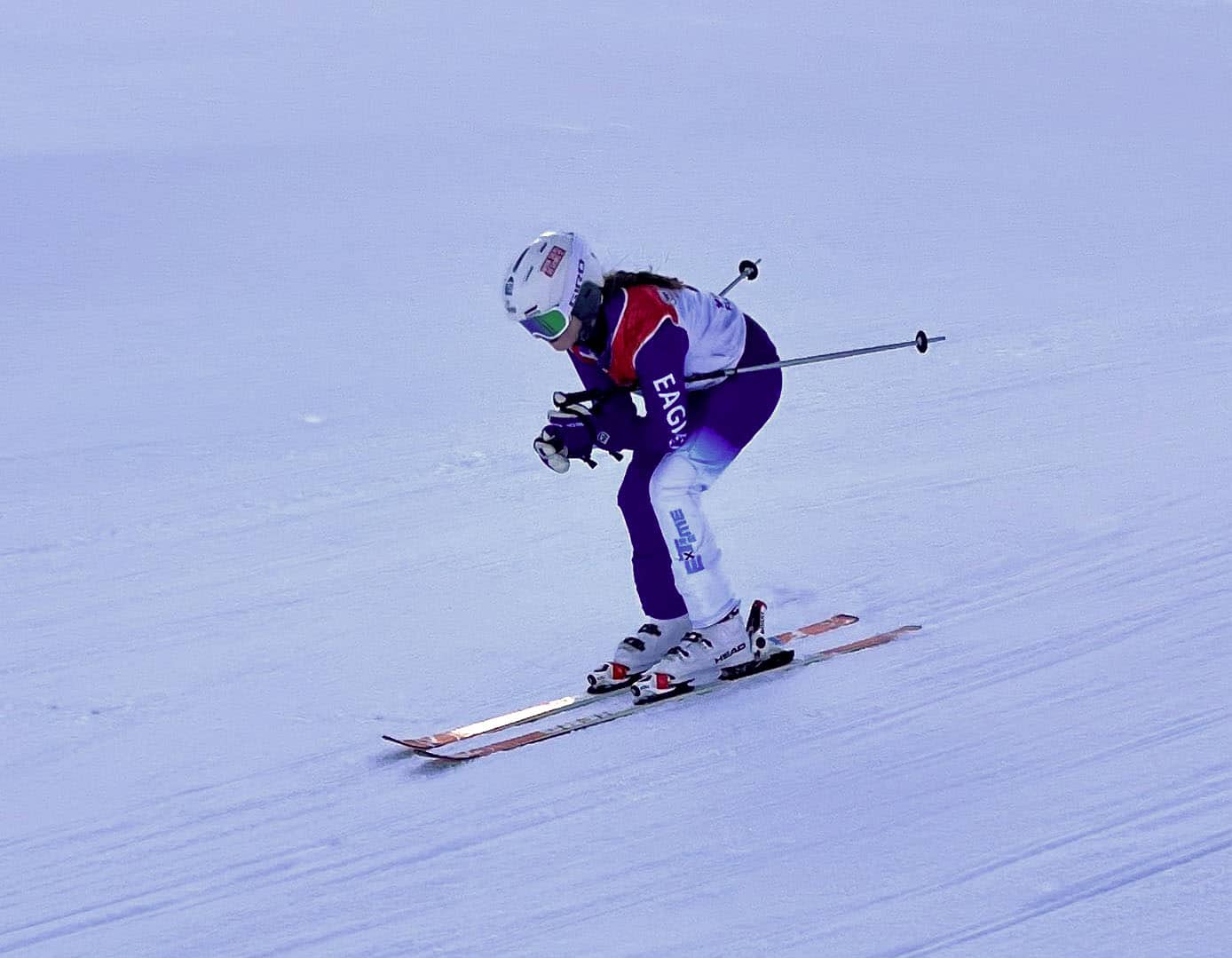 Primary school ski racing