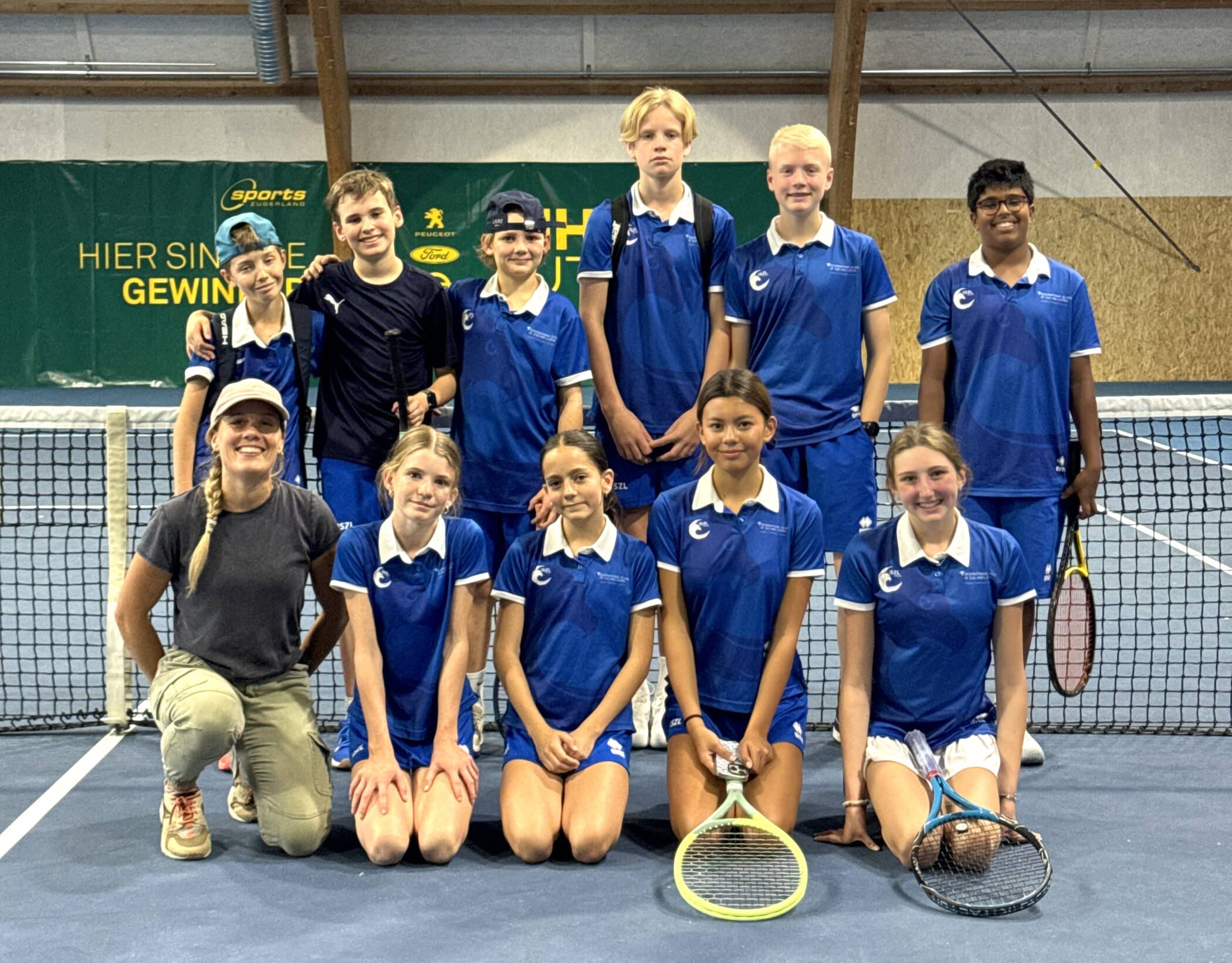 International School of Zug and Luzern Athletics – School Tennis Team
