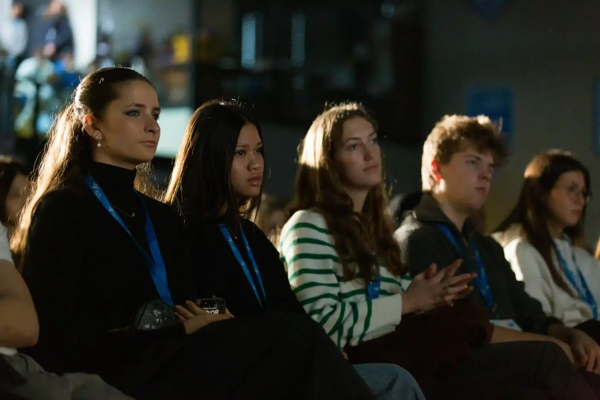 ISZL students and visitors from other schools attending the opening of YFS 2026.