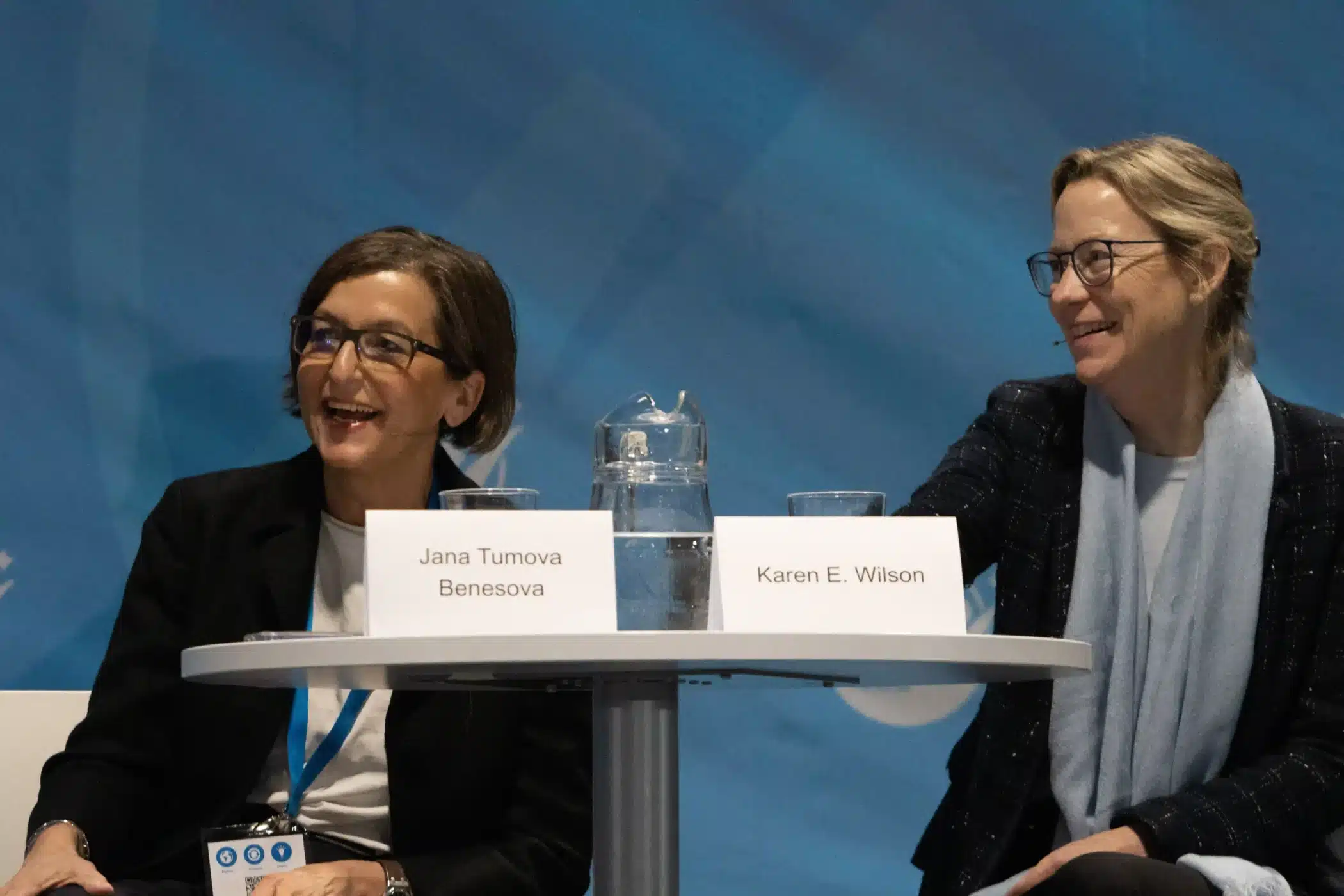 Benesova and Wilson speakers at the Youth Forum Switzerland at ISZL 2026