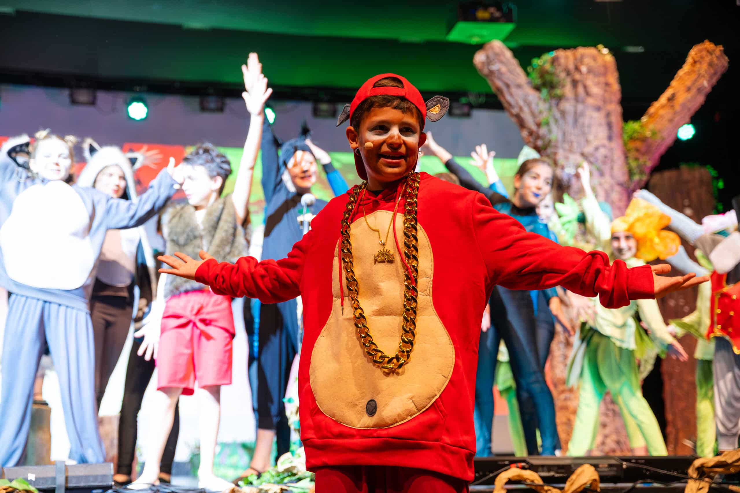 Jungle book performance by the Primary School