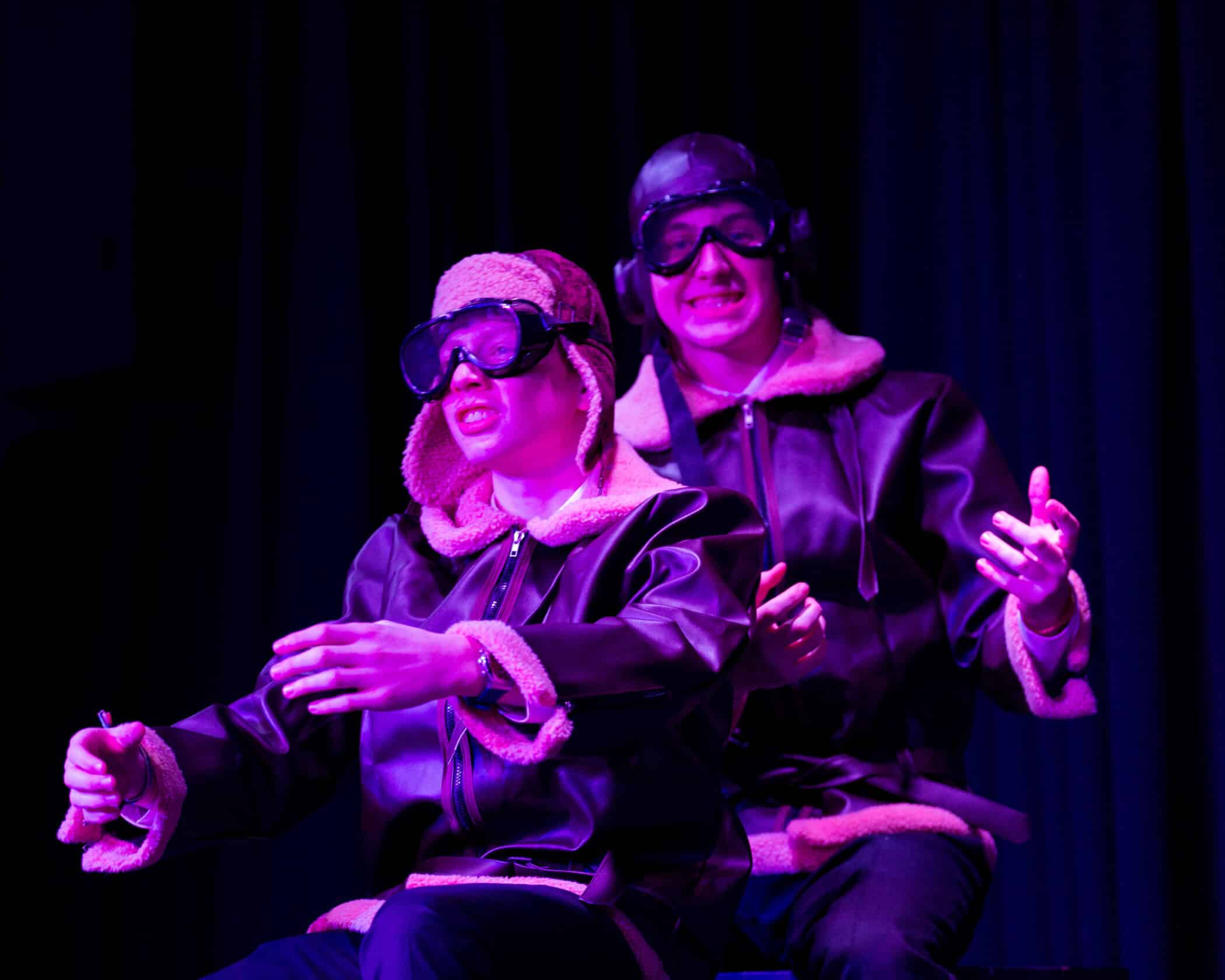 actors in high school in 39 Steps production