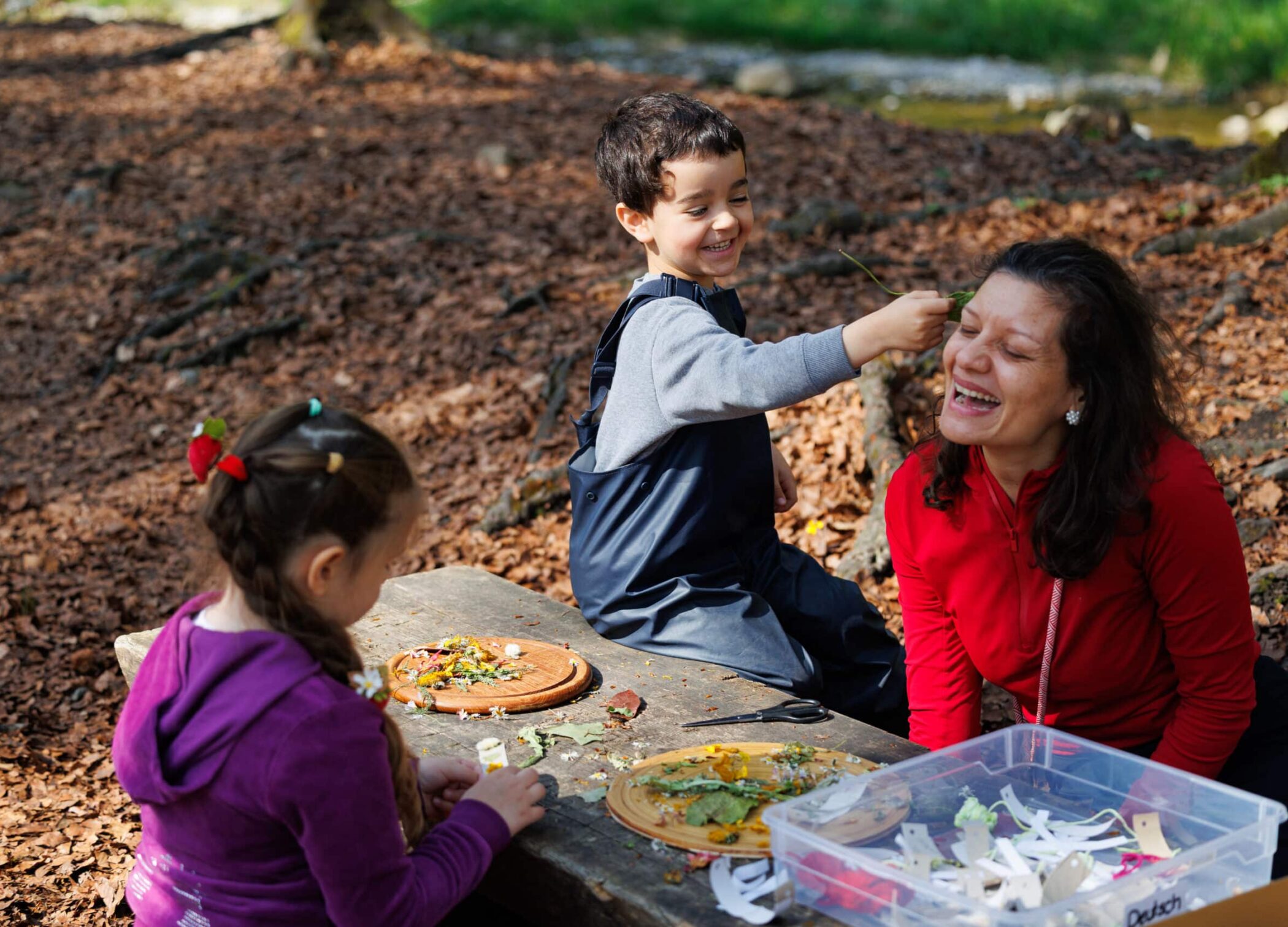 primary school educator teaching young students